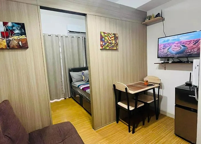 Apartment Grace Residences 1 Bedroom With Balcony Bgc View Netflix Manila
